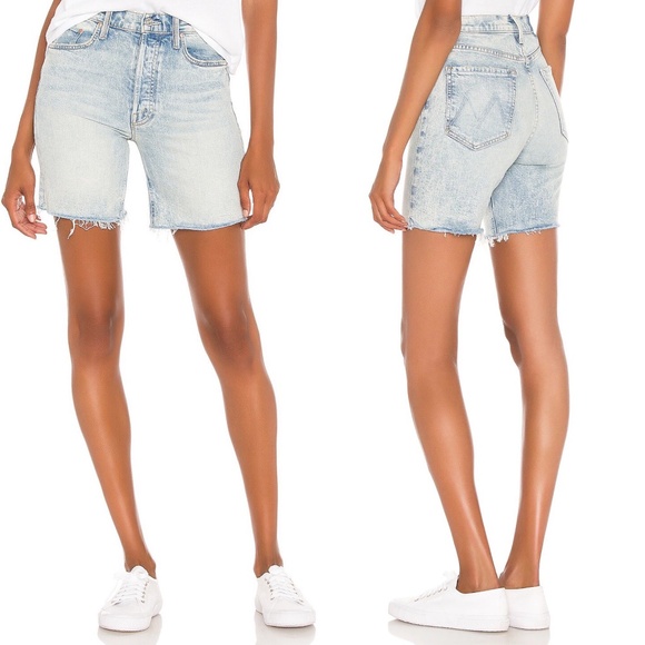 MOTHER The Tripper Cutoff Fray Denim Shorts | Size 26 - Picture 1 of 10